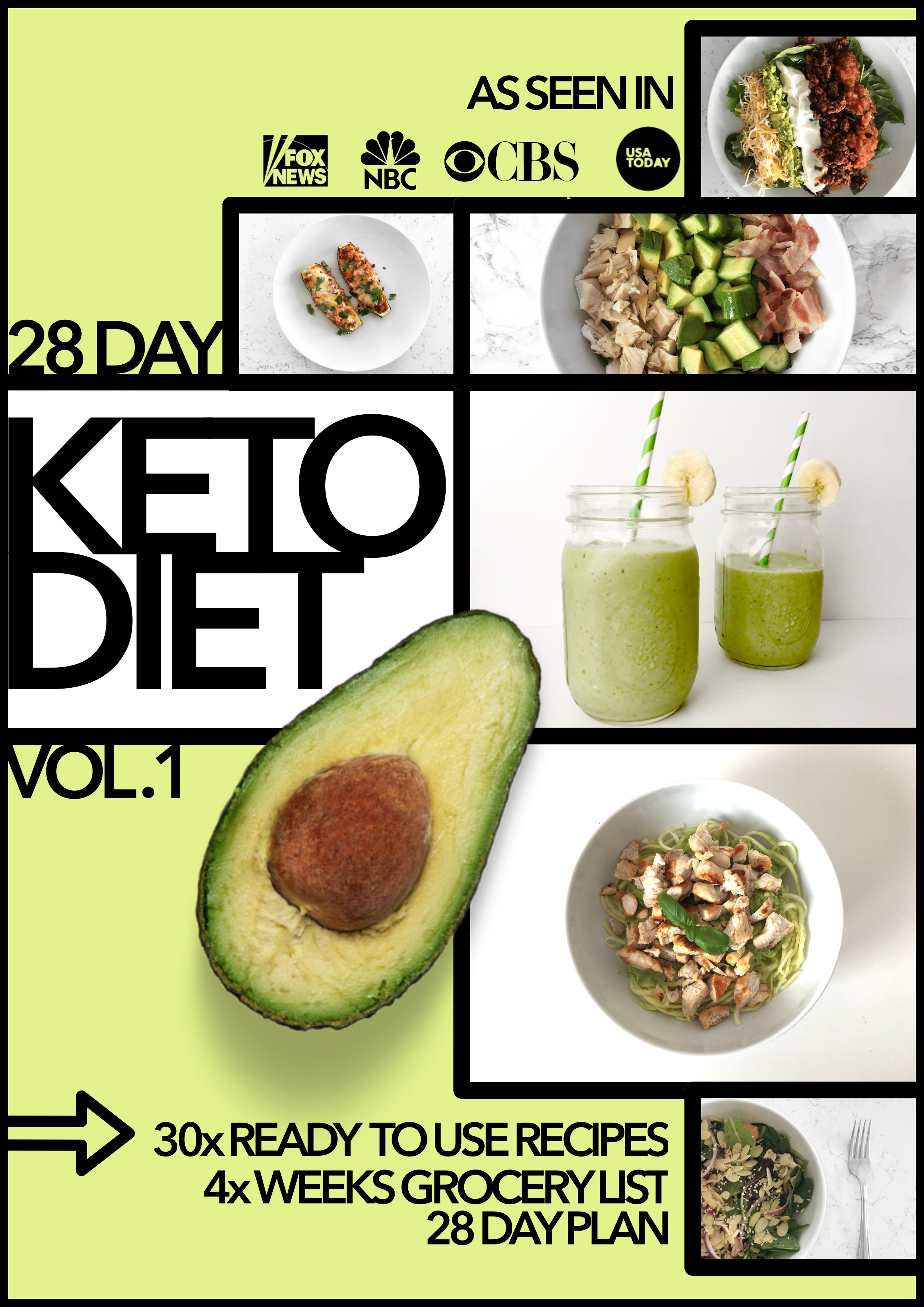 28 Day Keto Diet Vol. 1