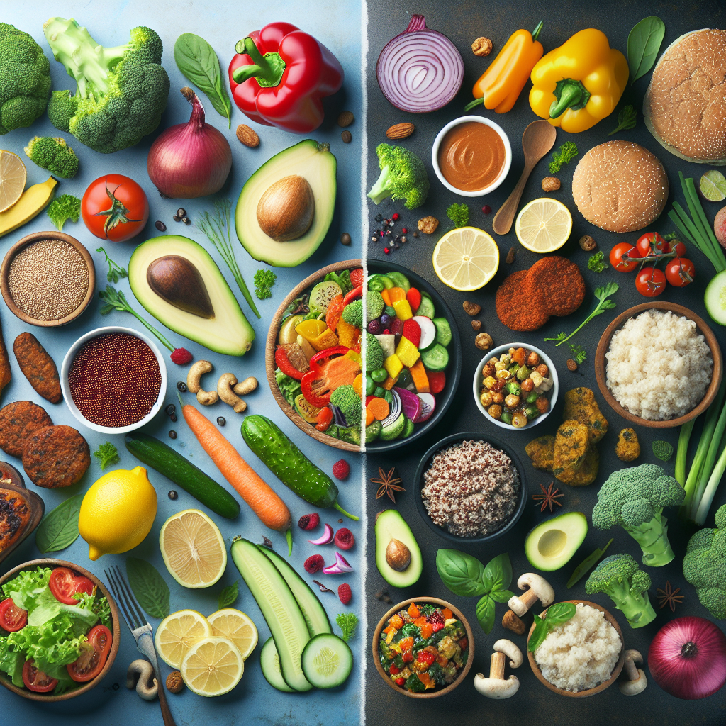 Raw vegan diet vs. cooked vegan