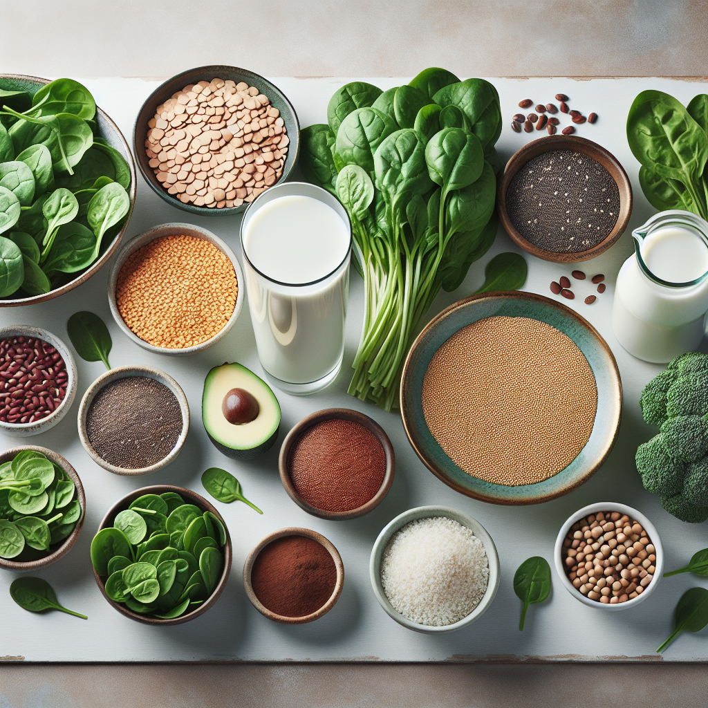 Plant-based iron-rich foods