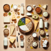 Dairy vs. non-dairy options in vegetarianism