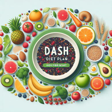 How to incorporate more fiber in a DASH diet