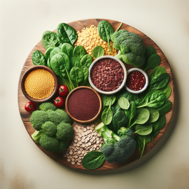 Plant-based iron-rich foods