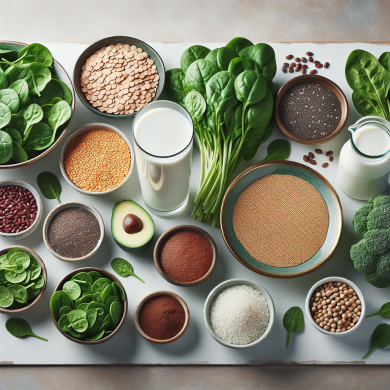 Plant-based iron-rich foods