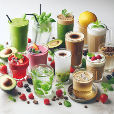 Keto-friendly drinks and beverages