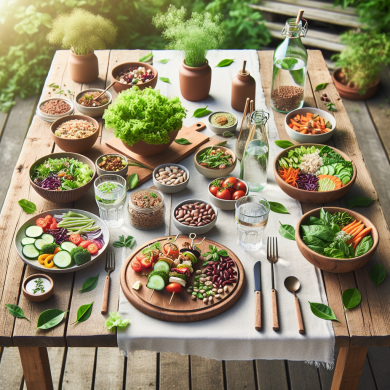 Vegetarian DASH diet options