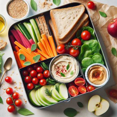 Easy vegetarian lunchbox ideas