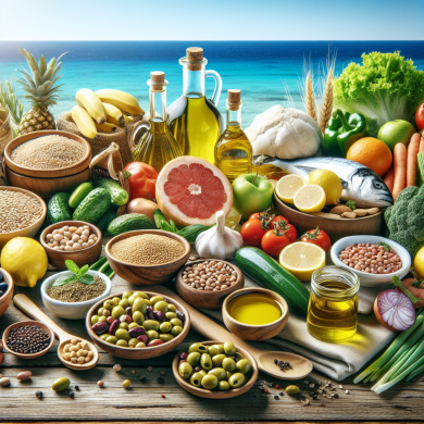 Mediterranean diet food list
