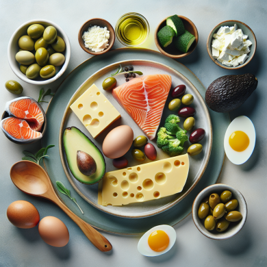 High-fat foods for keto diet