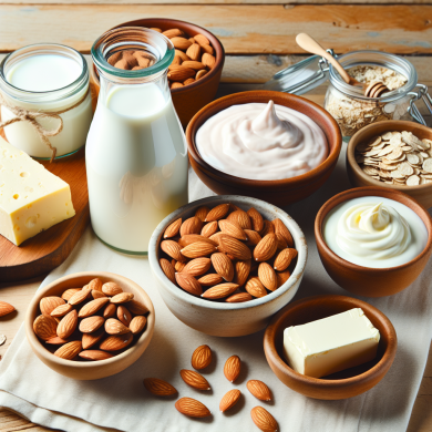 Vegan substitutes for dairy