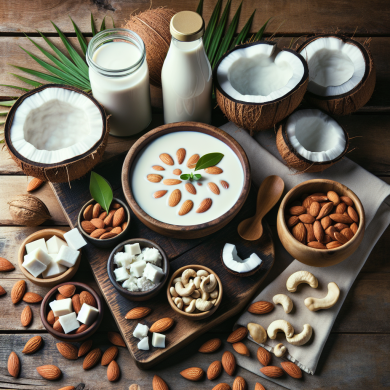 Vegan substitutes for dairy