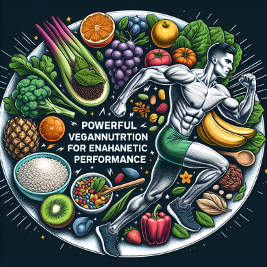 Vegan diet for athletes