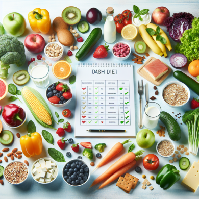 DASH diet meal plan