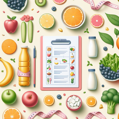 Low-calorie meal plan for weight loss